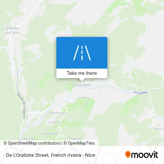 Rue De L'Oratoire map