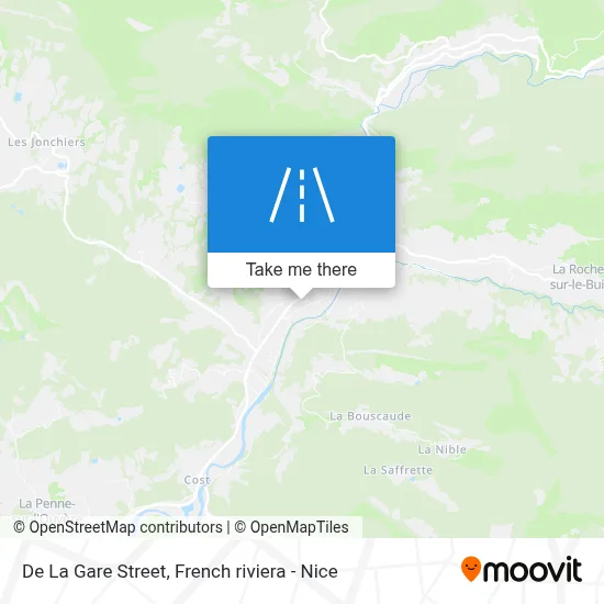 Rue De La Gare map