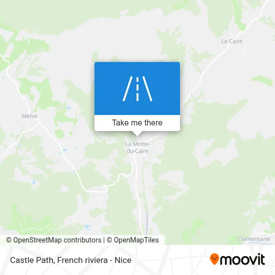 Chemin Du Château map