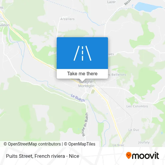 Mapa Rue Du Puits