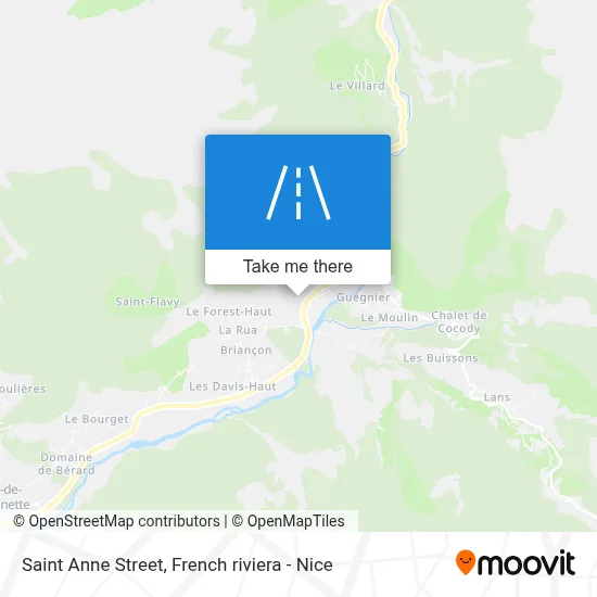 Rue Sainte-Anne map