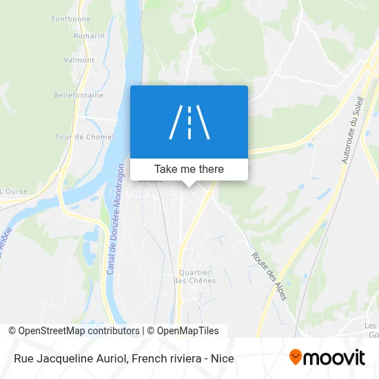 Rue Jacqueline Auriol map