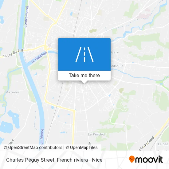 Rue Charles Péguy map
