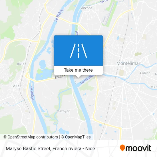 Rue Maryse Bastié map