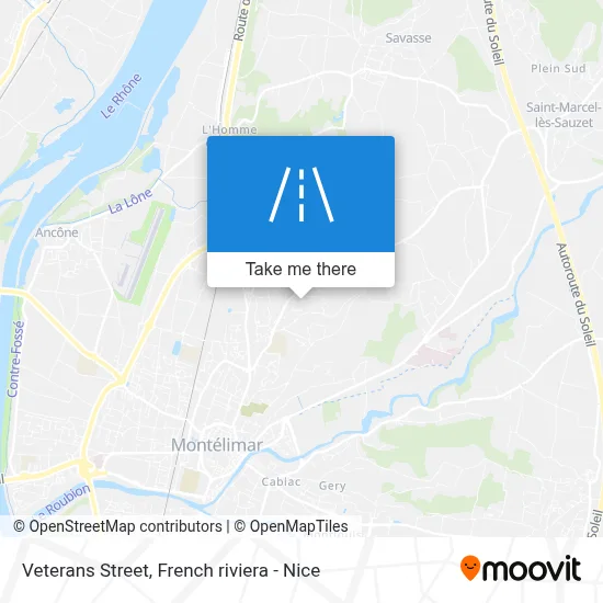Rue Des Anciens Combattants map