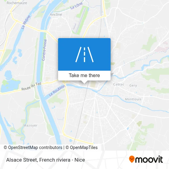 Rue D'Alsace map