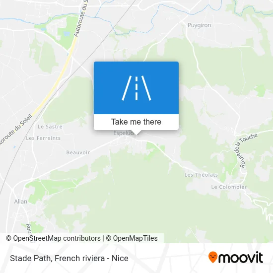Chemin Du Stade map
