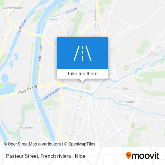 Mapa Rue Pasteur