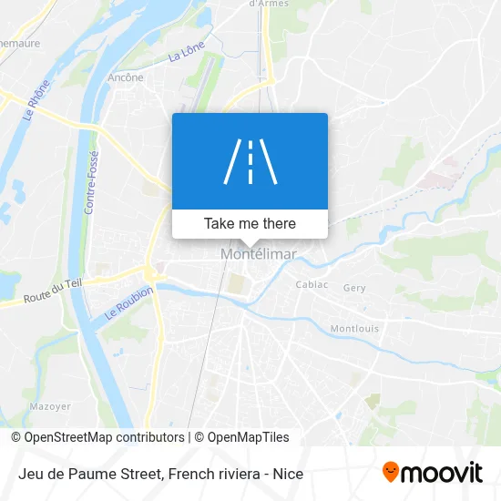 Rue Du Jeu De Paume map
