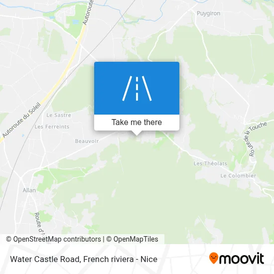 Chemin Du Château D'Eau map
