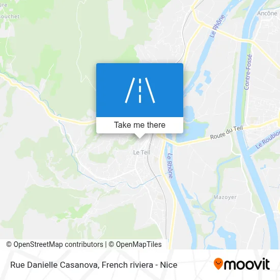 Rue Danielle Casanova map