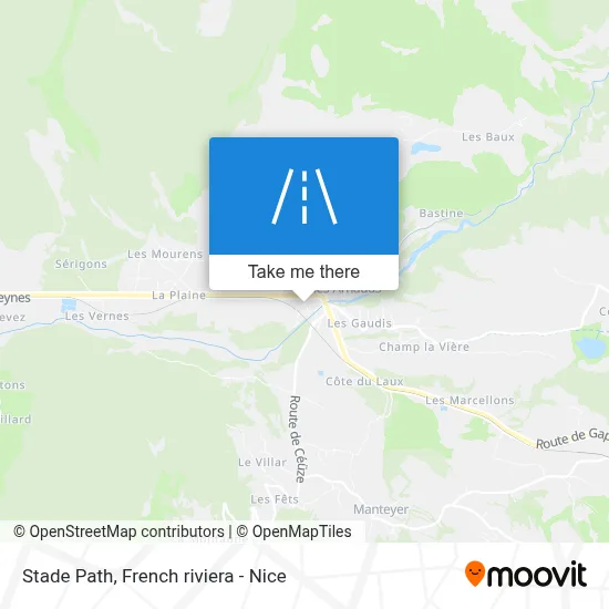 Chemin Du Stade map