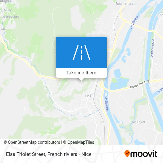Rue Elsa Triolet map
