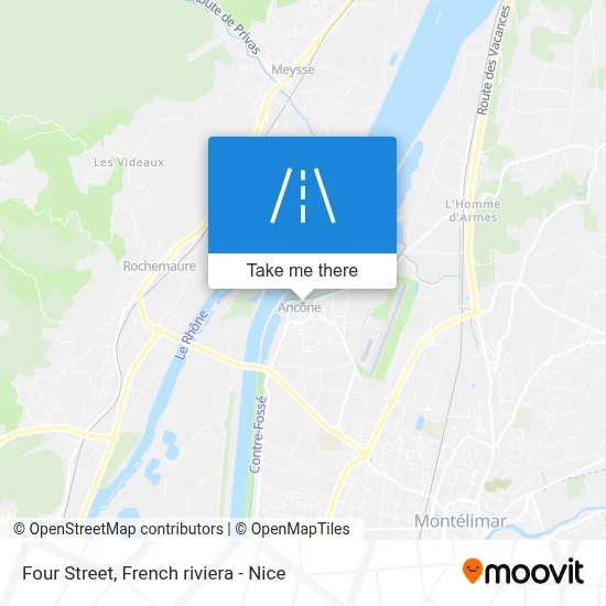 Mapa Rue Du Four