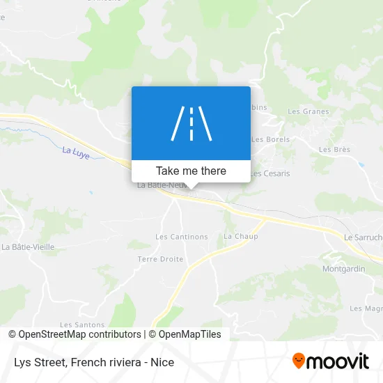 Rue Des Lys map