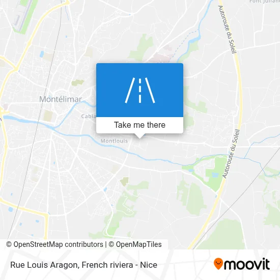 Mapa Rue Louis Aragon