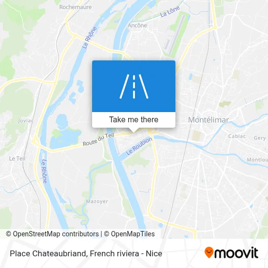 Place Chateaubriand map