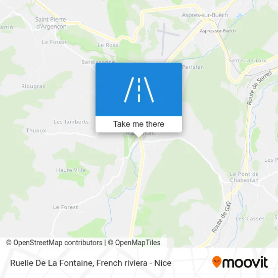 Ruelle De La Fontaine map