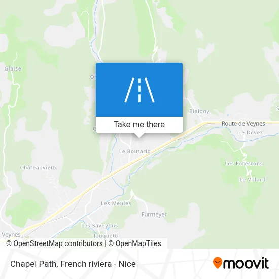 Chemin De La Chapelle map