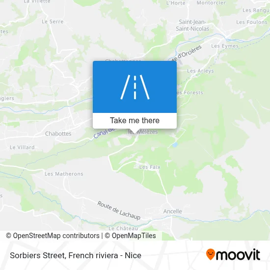 Rue Des Sorbiers map