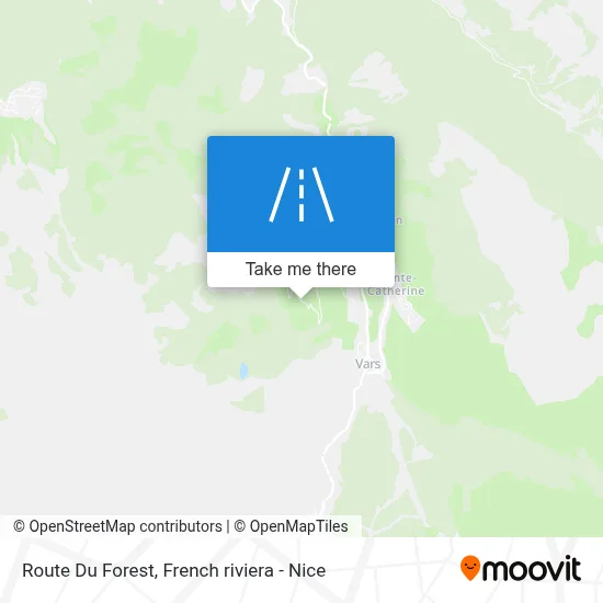 Route Du Forest map