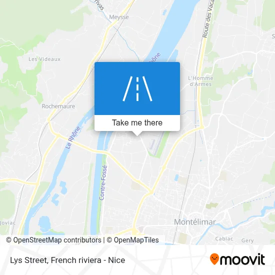 Rue Des Lys map