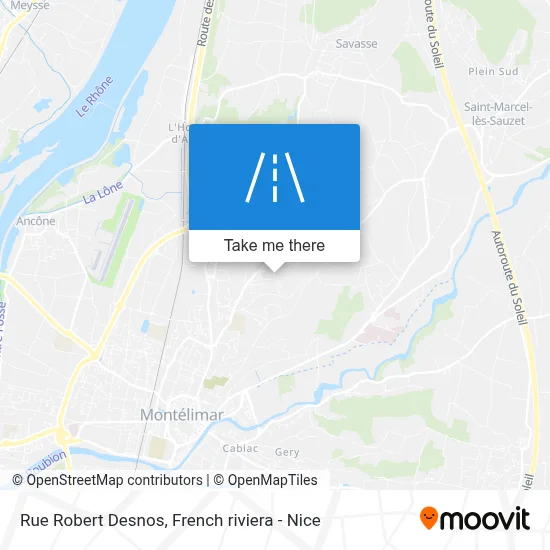 Rue Robert Desnos map