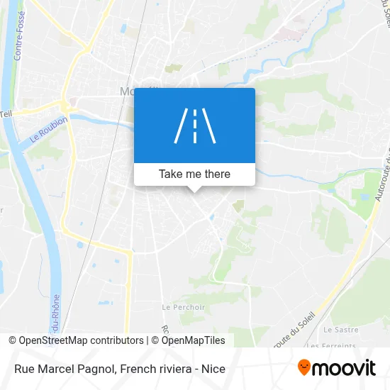Mapa Rue Marcel Pagnol