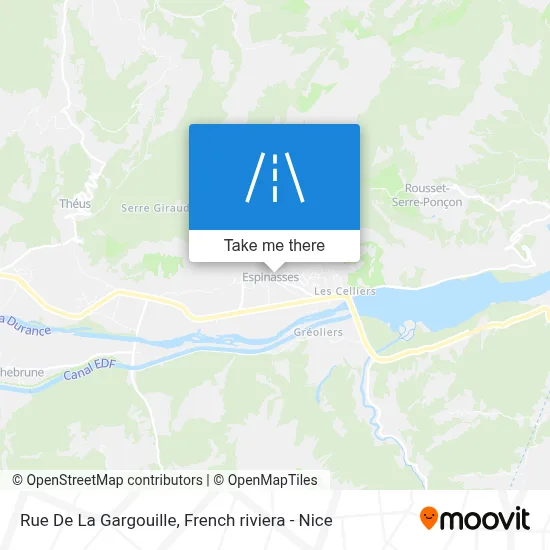 Rue De La Gargouille map