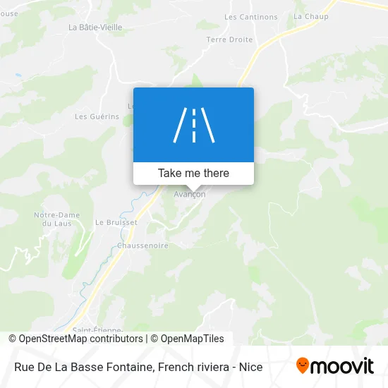 Rue De La Basse Fontaine map
