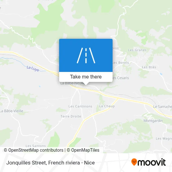 Rue Des Jonquilles map