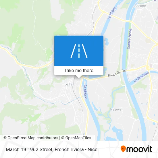 Rue Du 19 Mars 1962 map
