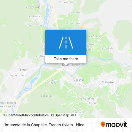 Impasse De La Chapelle map