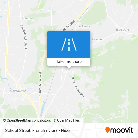 Rue De L'École map