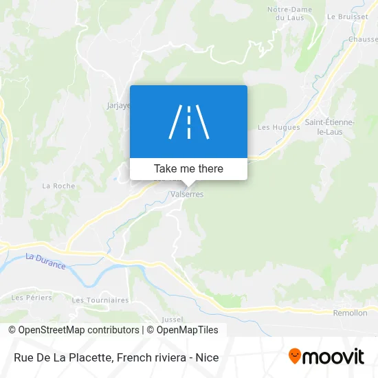 Rue De La Placette map