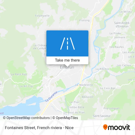 Rue Des Fontaines map