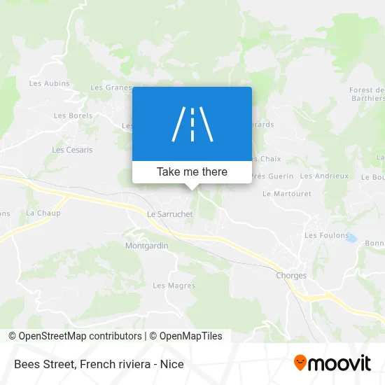 Rue Des Abeilles map