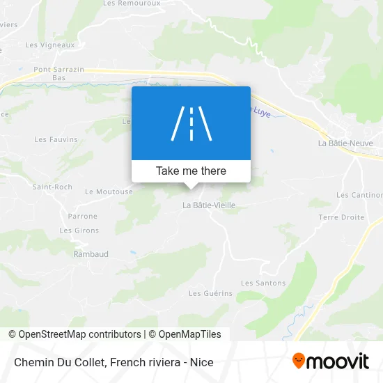 Chemin Du Collet map