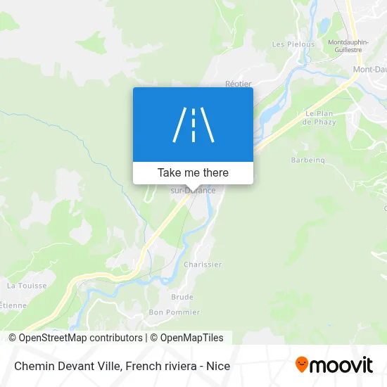 Chemin Devant Ville map