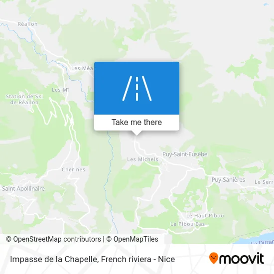 Impasse De La Chapelle map