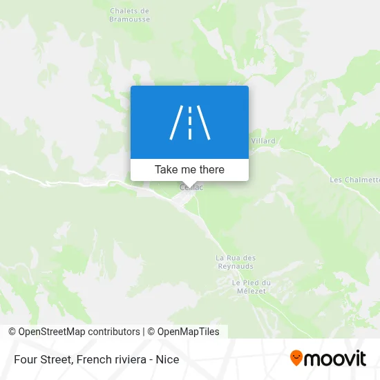 Rue Du Four map