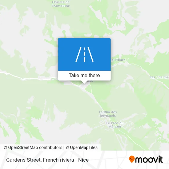 Rue Des Jardins map
