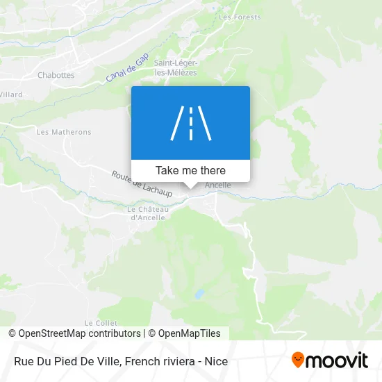 Rue Du Pied De Ville map