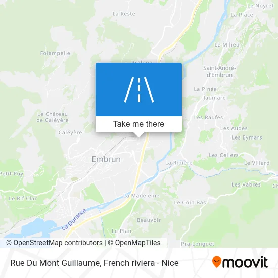 Rue Du Mont Guillaume map