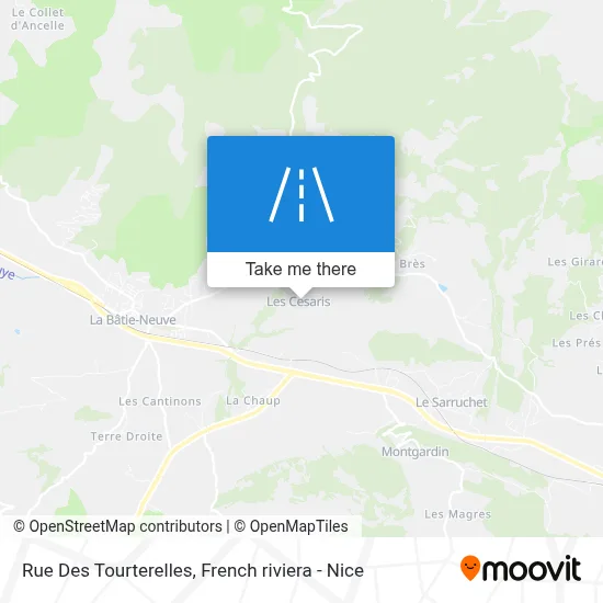 Rue Des Tourterelles map