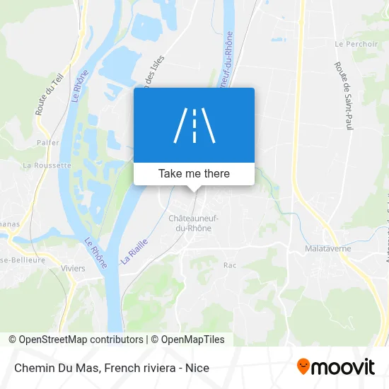 Chemin Du Mas map