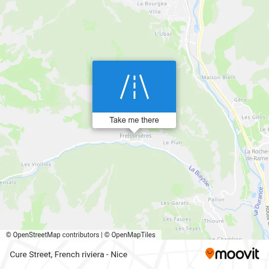 Rue De La Cure map