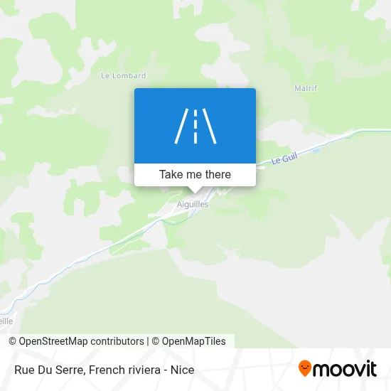 Mapa Rue Du Serre