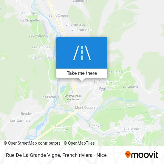 Rue De La Grande Vigne map
