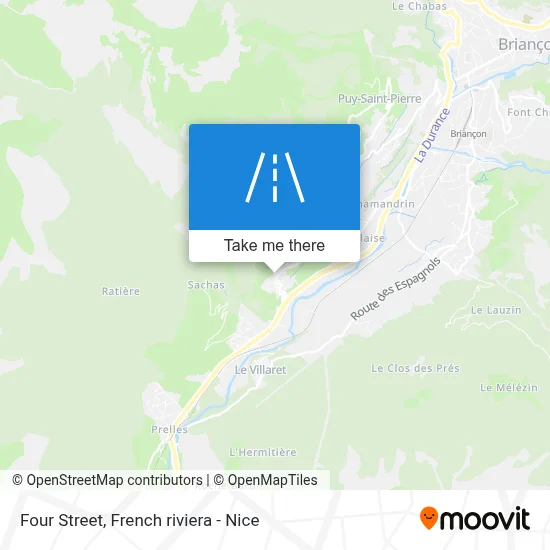 Rue Du Four map